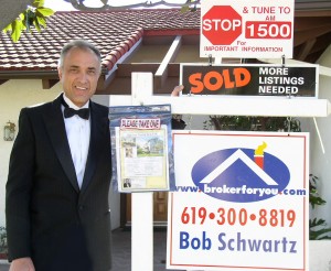 San Diego real estate broker, Bob Schwartz, California housing market
