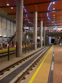 SDSU trolley station  San Diego