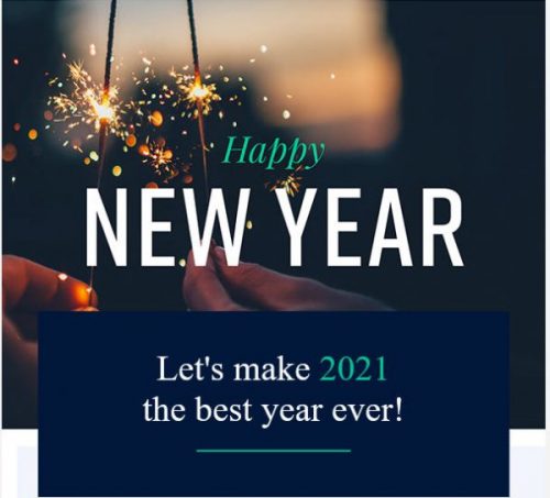 Happy New Year - 2021